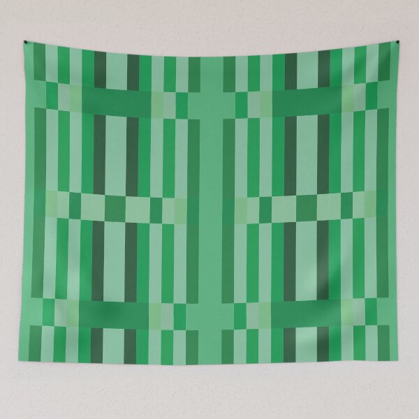 Item preview, green colour squre pattern design  designed and sold by sankacreation.