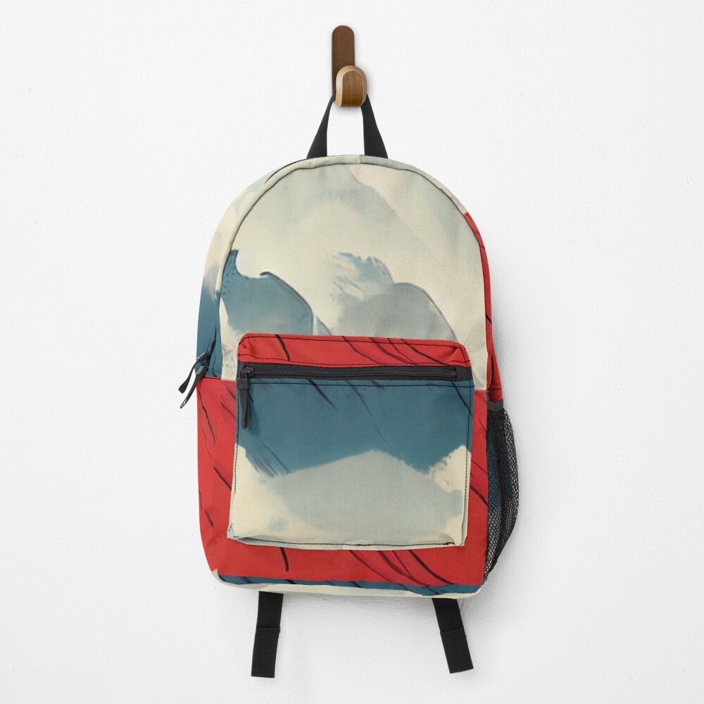 Vista previa del artículo con la obra «Mochila», diseñado y vendido por ComicsFactory.