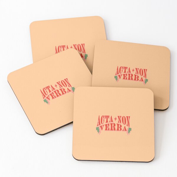Item preview, acta non verba latin designed and sold by ArtBySymone.