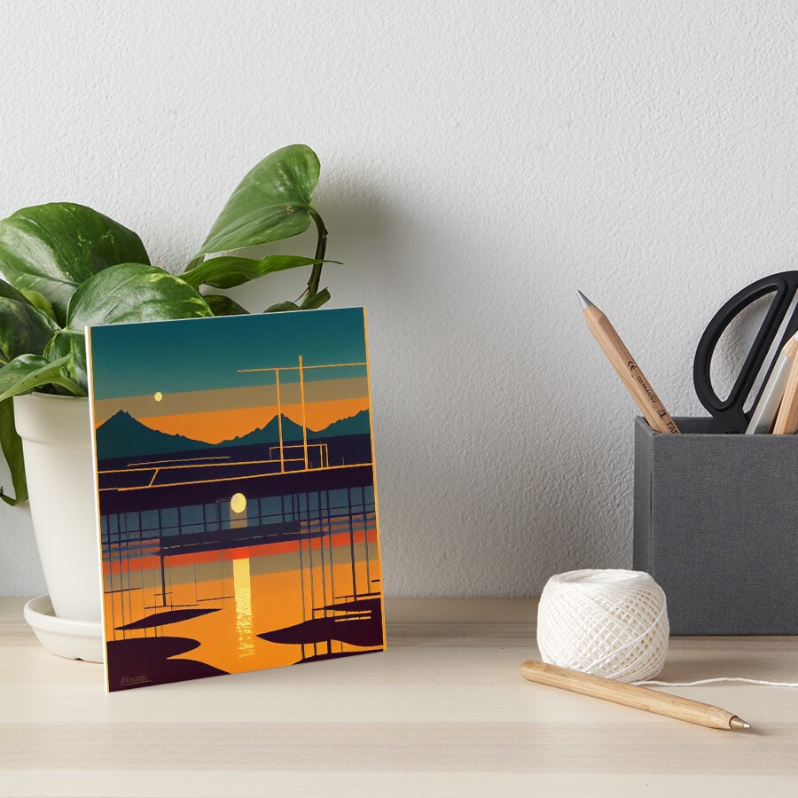 Item preview, Art Board Print designed and sold by ComicsFactory.