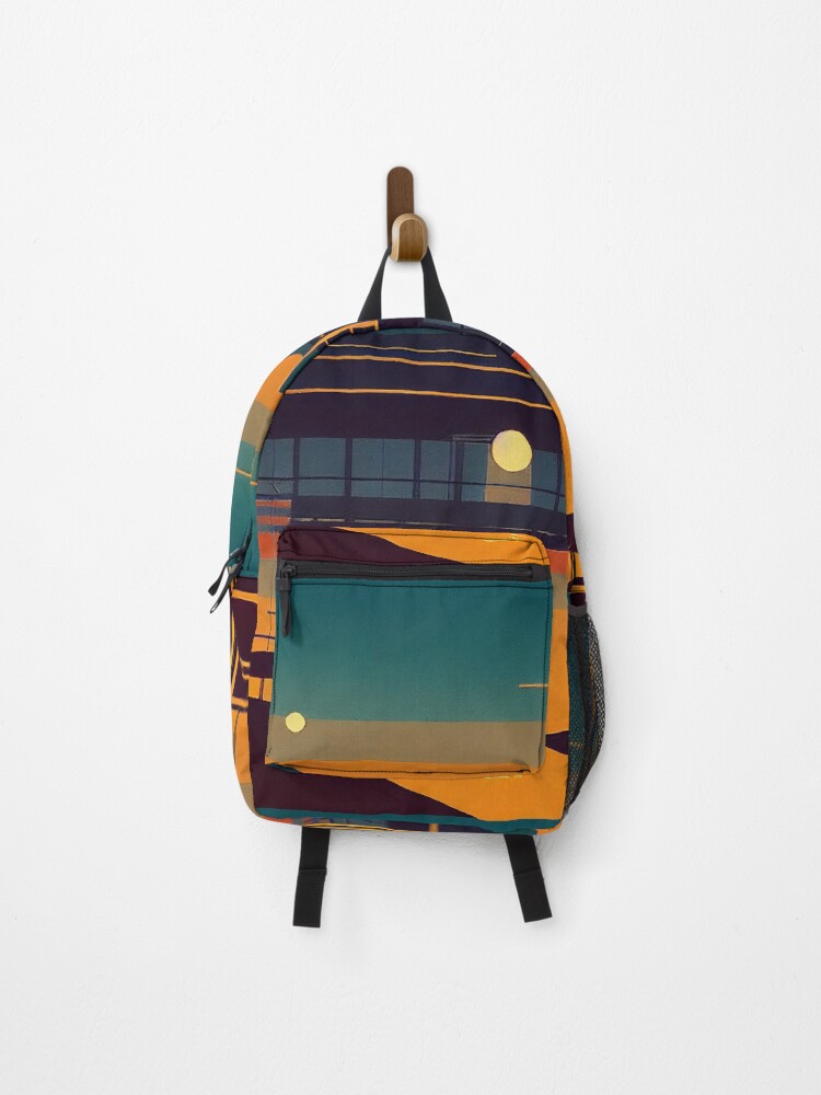 Thumbnail 1 of 3, Backpack, Portland. 2D designed and sold by ComicsFactory.