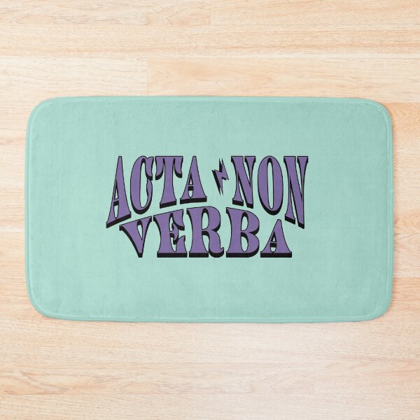 Item preview, Acta Non Verba Latin designed and sold by ArtBySymone.