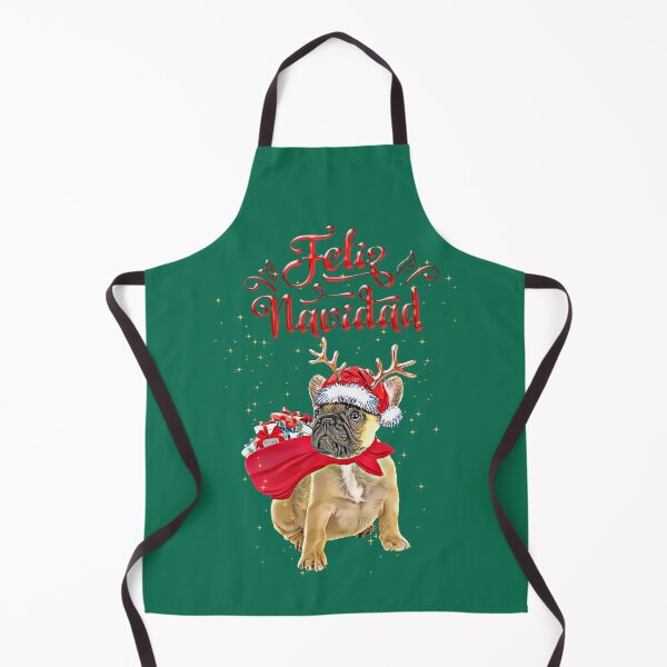 Item preview, Feliz Navidad and French Bulldog Christmas gifts, for nativity day designed and sold by Collagedream.