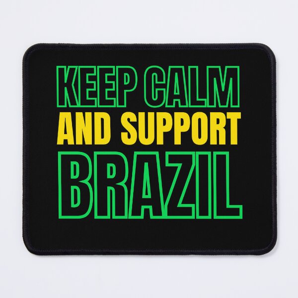 Item preview, Keep Calm And Support Brazil || Brazil Supporter Design designed and sold by ExpertSayeed.