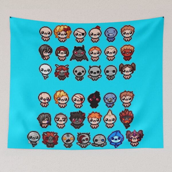 Item preview, Binding of Isaac-Characters designed and sold by LondownDesign.