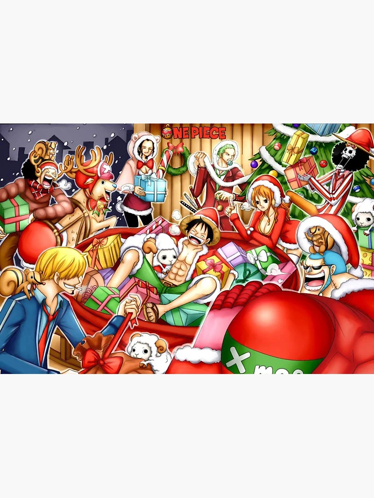 One Piece Movies Merry Mugiwara Pirates One Piece Merry Christmas Ugly  Sweater