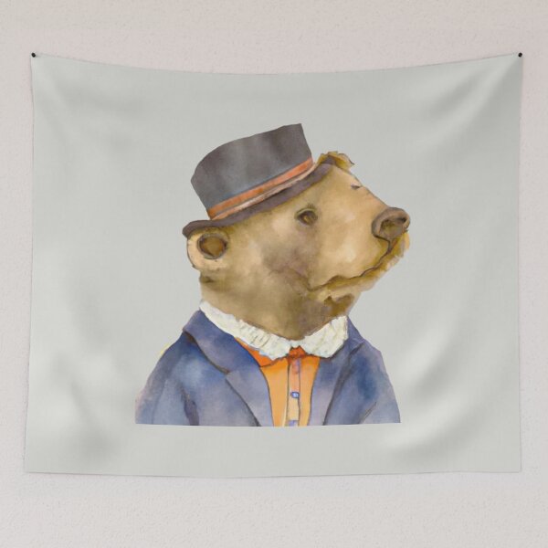 Item preview, Cute bear pictures, watercolor brown grizzly bear,Bear lover, Mama Bear, Bear Christmas, Bear animal lover gift, Wildlife animal lover, Funny cute bear nursery art designed and sold by Artsareus.