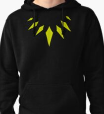 Gold tribal Panther necklace Pullover Hoodie