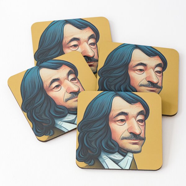 Item preview, Rene Descartes designed and sold by ComicsFactory.