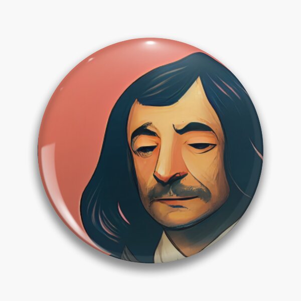 Item preview, Rene Descartes designed and sold by ComicsFactory.