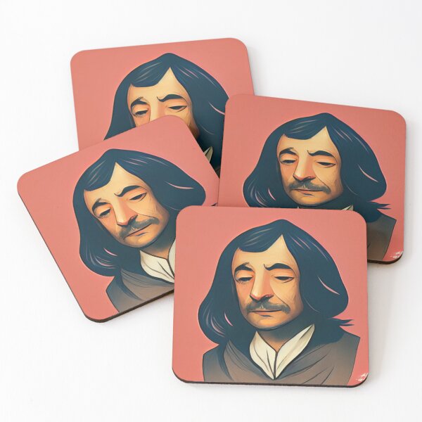 Item preview, Rene Descartes designed and sold by ComicsFactory.