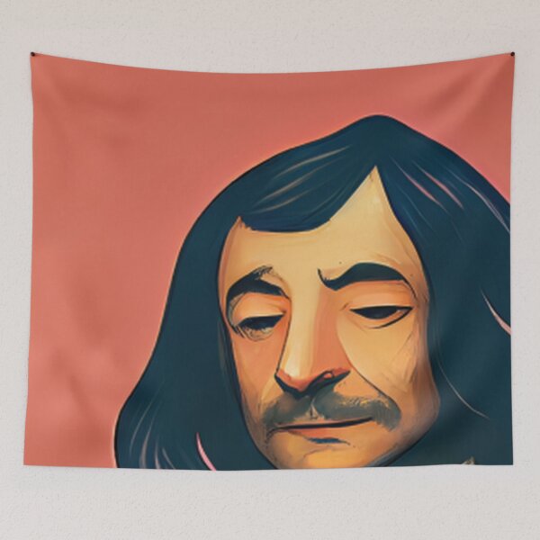 Item preview, Rene Descartes designed and sold by ComicsFactory.
