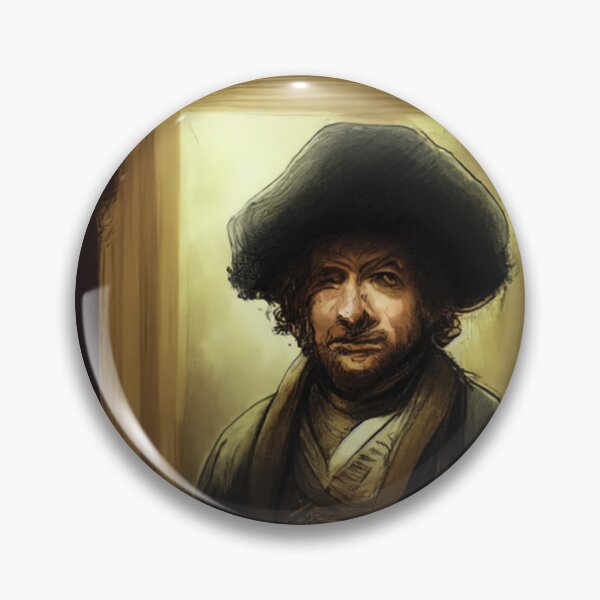 Item preview, Rembrandt portrait  designed and sold by ComicsFactory.