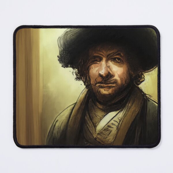 Item preview, Rembrandt portrait designed and sold by ComicsFactory.