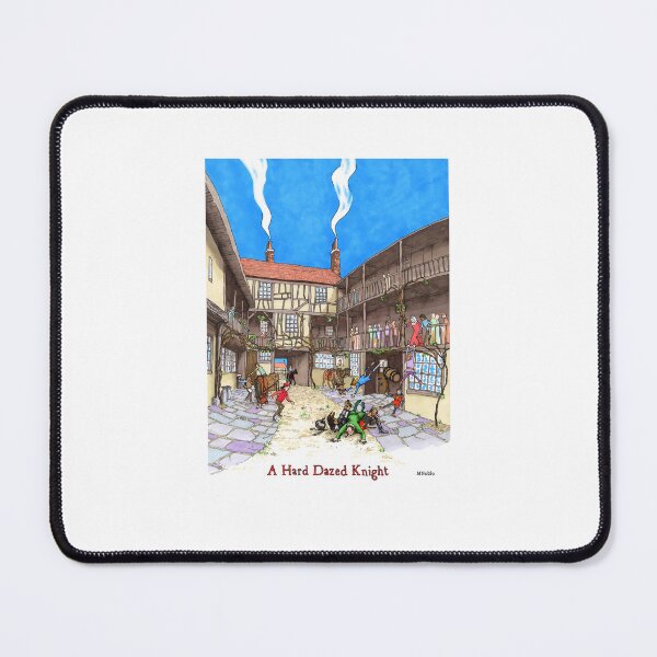 Item preview, A Hard Dazed Knight - Medieval humor poster designed and sold by MNoblestudio.