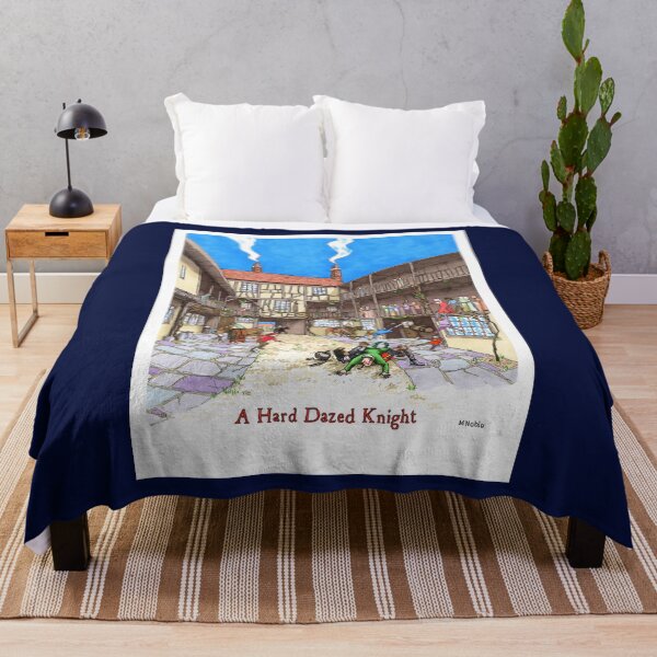 Item preview, A Hard Dazed Knight - Medieval humor poster designed and sold by MNoblestudio.