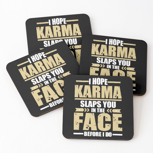 Item preview, Karma Sarcastic Saying - Funny Gifts for Birthday or Christmas designed and sold by FanityPrints.