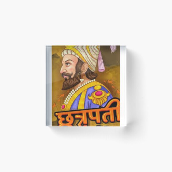 Pencil Colors Painting Of Shivaji Maharaj - Desi Painters