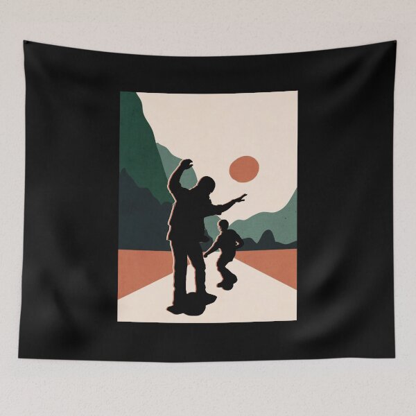 Item preview, onewheel artwork flat design landscape designed and sold by QUEEN-WIVER.