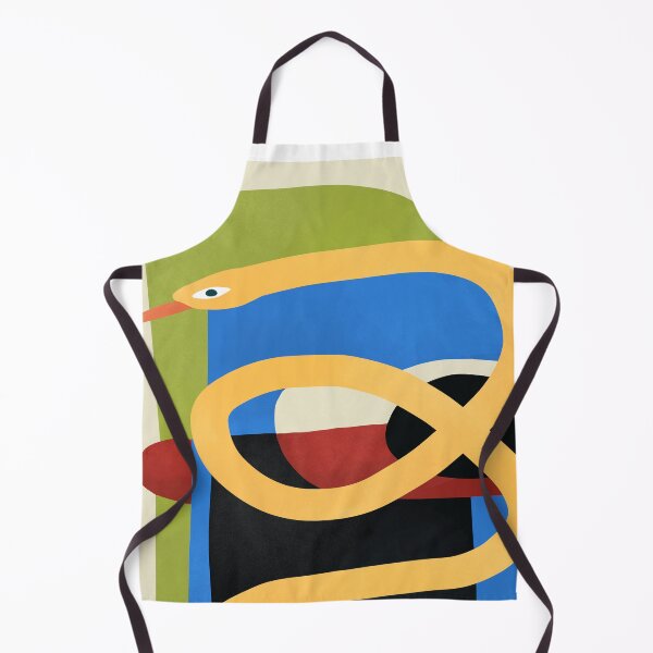 Item preview, Abstract Yellow Serpent Art. designed and sold by TheaDesign.