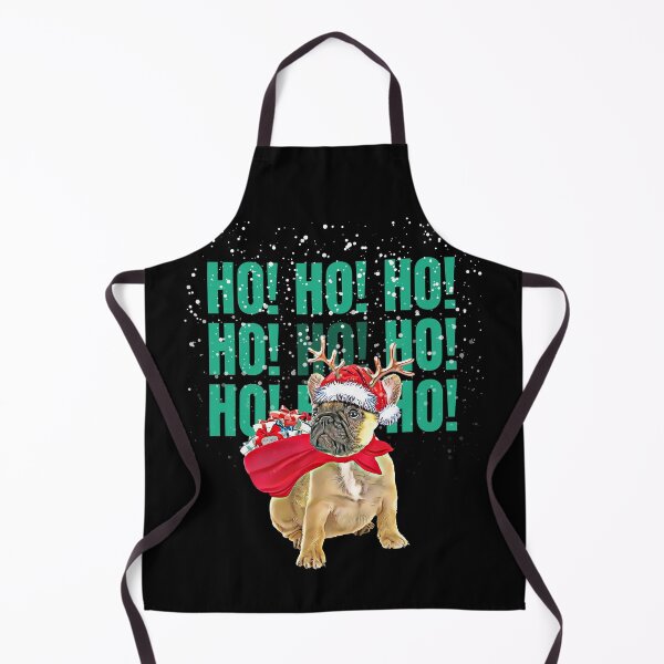 Item preview, Ho Ho Ho! French Bulldog Christmas gifts and Merry Christmas, pet dog and Christmas designed and sold by Collagedream.