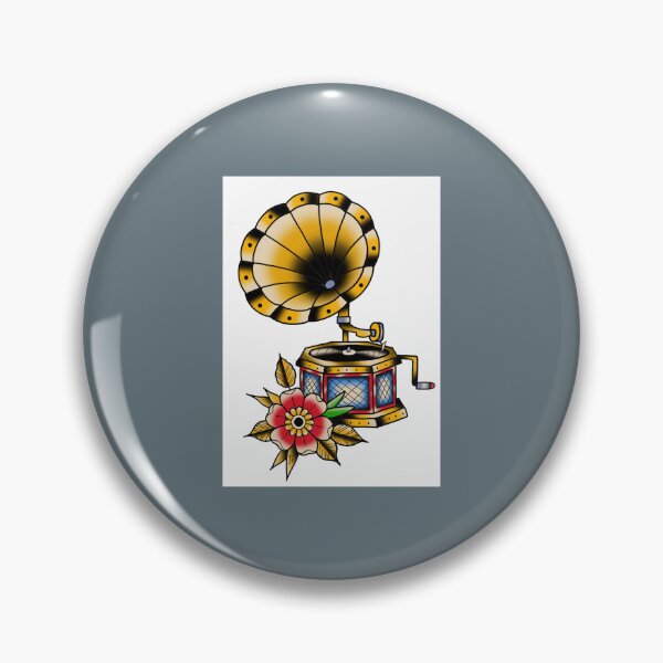 Item preview, Fkj tattoo flash gramophone  designed and sold by ReganPacocha.
