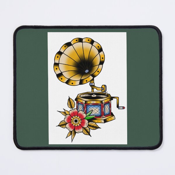 Item preview, Fkj tattoo flash gramophone  designed and sold by ReganPacocha.