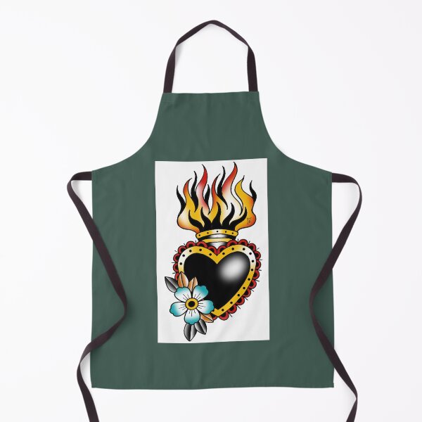 Item preview, Fkj tattoo flash heart  designed and sold by ReganPacocha.