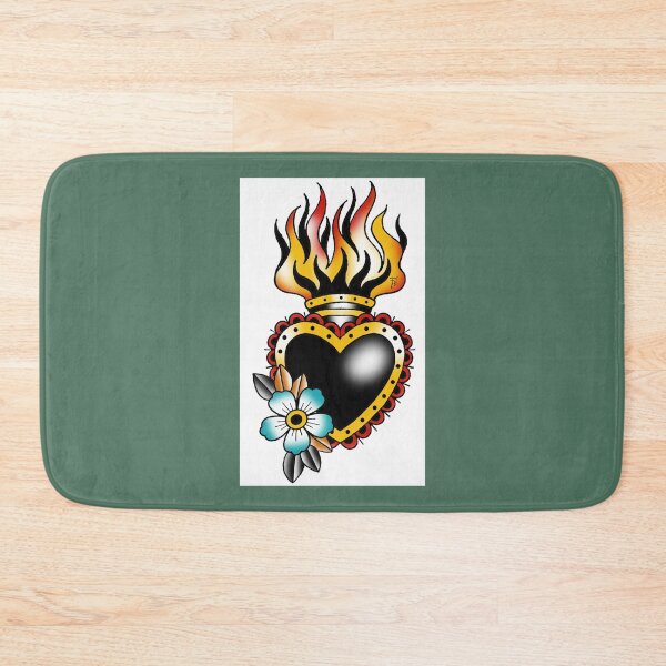 Item preview, Fkj tattoo flash heart  designed and sold by ReganPacocha.