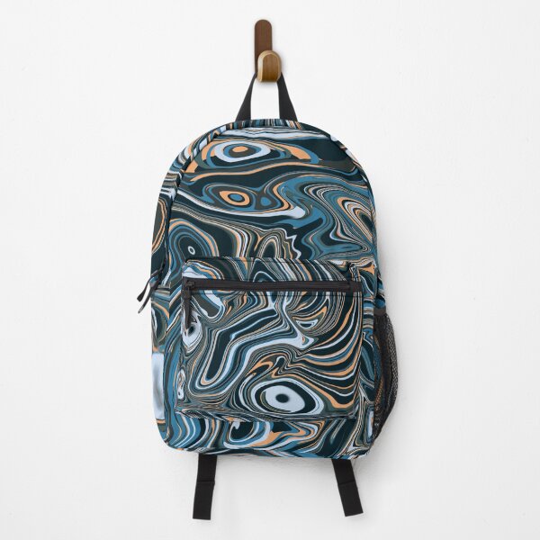 Item preview, Midnight Slate Abstract Liquid Pattern designed and sold by CorvusNyx.