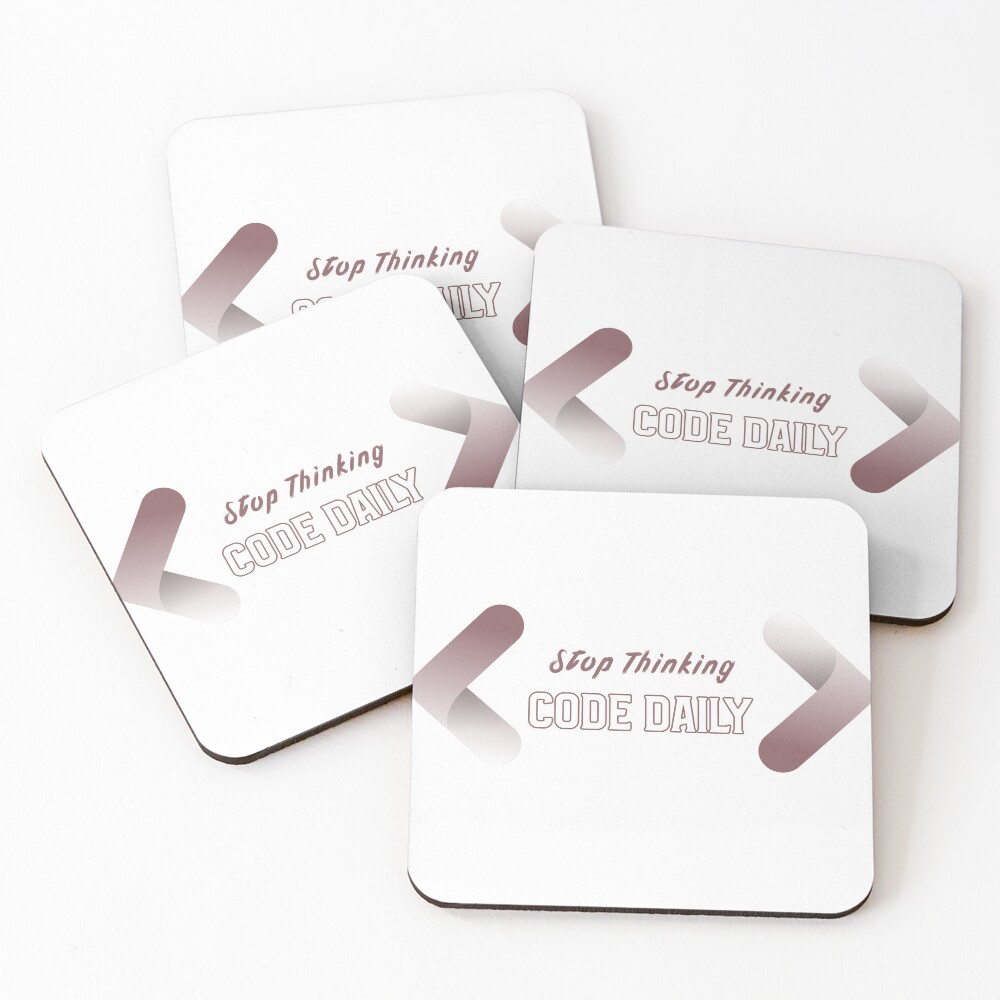 Item preview, Coasters (Set of 4) designed and sold by RealCode.