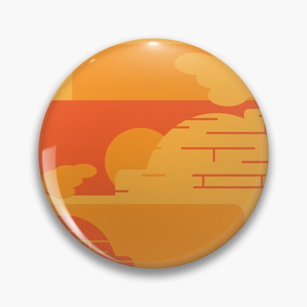 Item preview, Pocket-Sized Orange Igloo (Monochrome Scene Series) designed and sold by pjko.