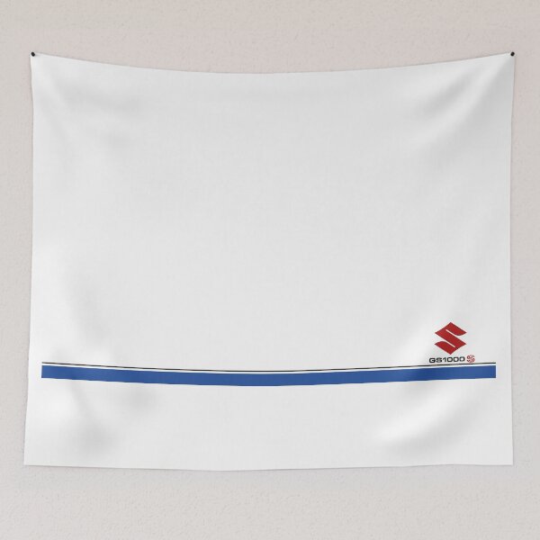 Item preview, Suzuki GS1000S logo shirt blue variant designed and sold by Hecksploitation.