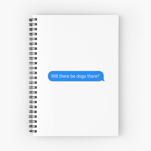 Aperçu de l'œuvre Y aura-t-il des chiens iMessage créée et vendue par Call Me Creed.