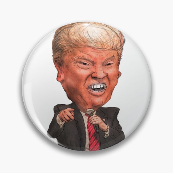Item preview, donald t caricature designed and sold by HenryDrae.