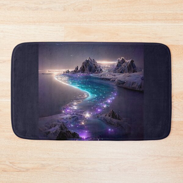 Item preview,  night glow at north pole under moonshine designed and sold by Sub-AIRTist.