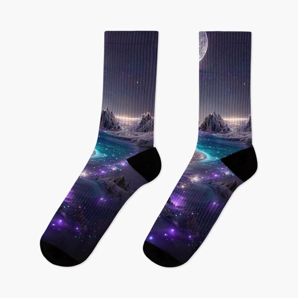 Item preview,  night glow at north pole under moonshine designed and sold by Sub-AIRTist.