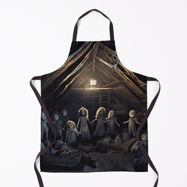 Item preview, Haunted attic with possessed creepy dolls designed and sold by RK - Shop.