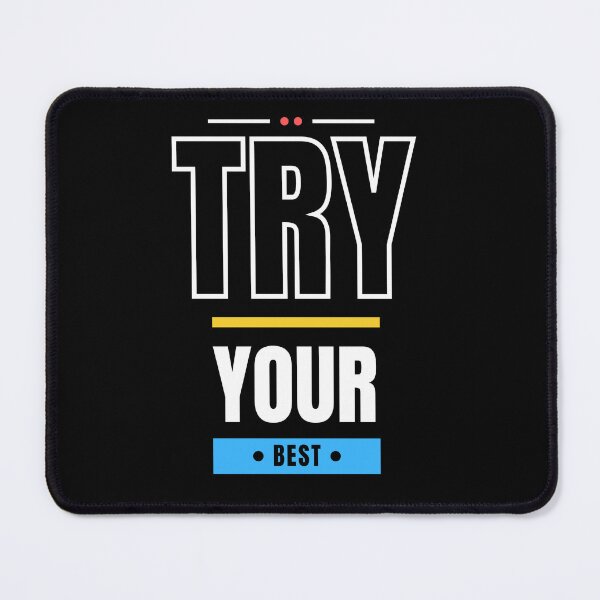Item preview, Try Your Best - Motivational designed and sold by Bennymp.