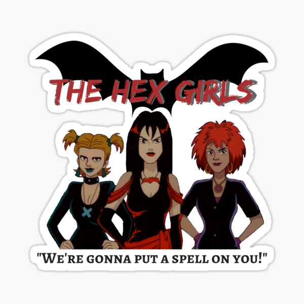 the hex girls Sticker