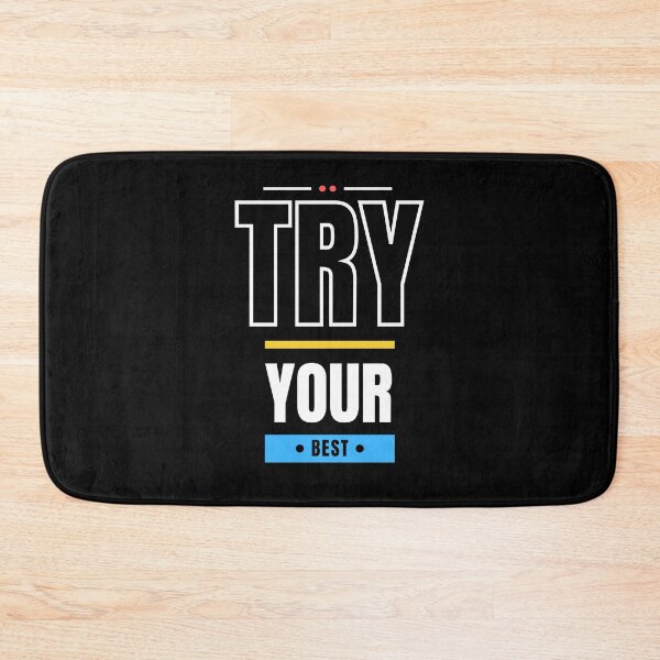 Item preview, Try Your Best - Motivational designed and sold by Bennymp.