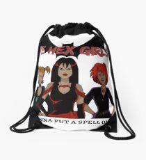 the hex girls Drawstring Bag