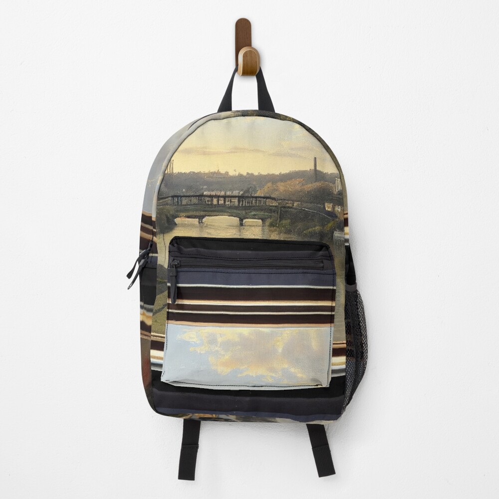 Vista previa del artículo con la obra «Mochila», diseñado y vendido por ComicsFactory.