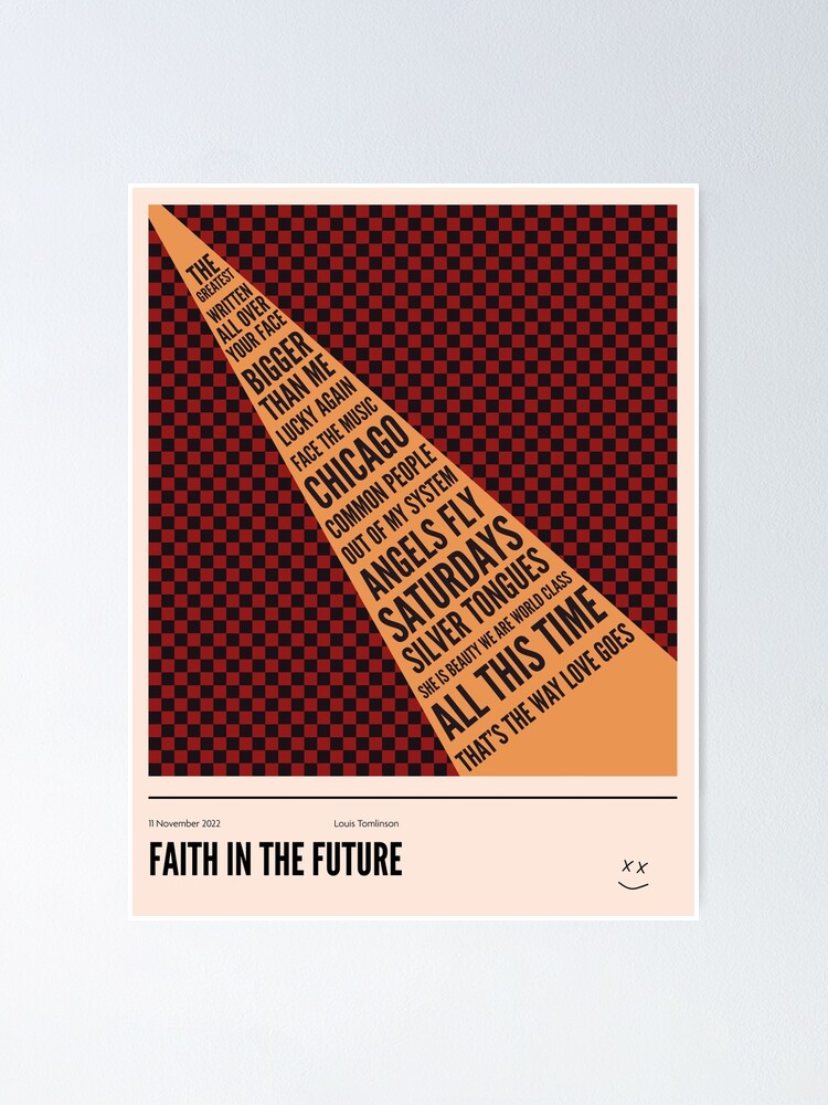Louis Tomlinson Poster Faith in the Future Poster Louis 