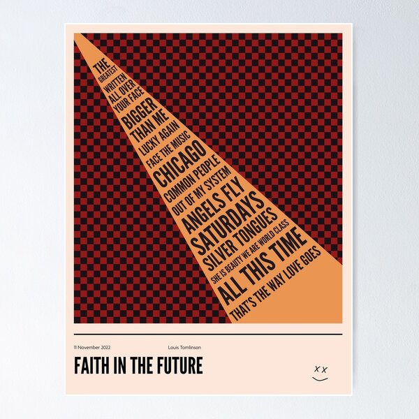 Louis Faith in the Future T-Tomlinson POSTER Poster Prints Wall