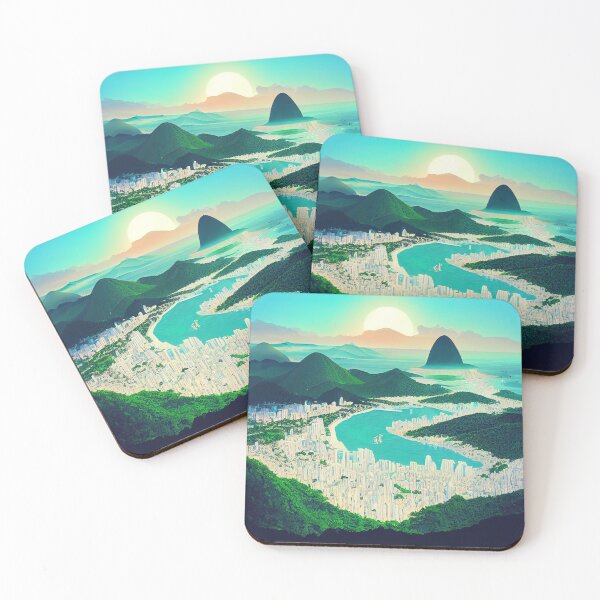 Item preview, Rio de Janeiro Digital Illustration designed and sold by ComicsFactory.