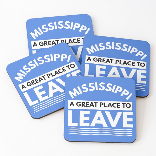 Item preview, Mississippi A Great Place To Leave! Funny Mississippian Travel Gift designed and sold by CuddleStore.