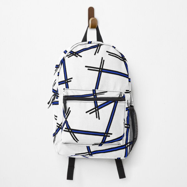 Item preview, Abstract geometric pattern - blue. designed and sold by K.S ART.