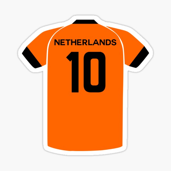 World Cup 2022 Jersey Netherlands Sticker For Sale By MKSGraphix   St,small,507x507 Pad,600x600,f8f8f8 