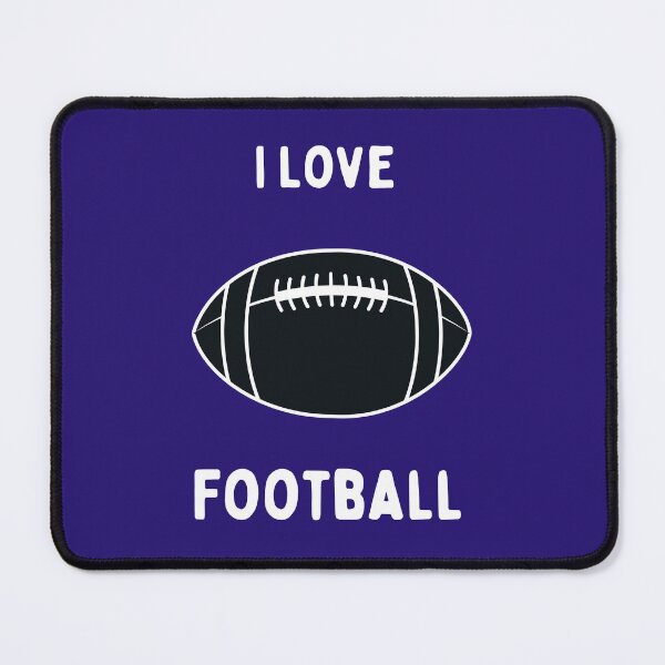 Item preview, I love Football design for football and sports fans designed and sold by David Waters.